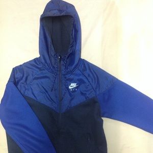 Premium True Blue Air Nike Full Zip Jacket